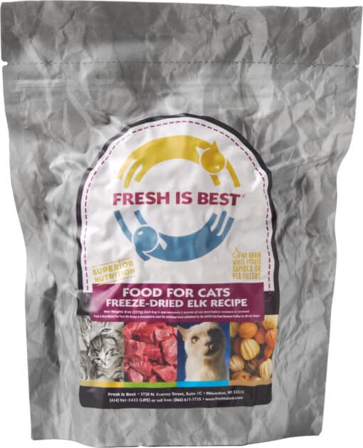 Freeze Dried Elk Cat Food