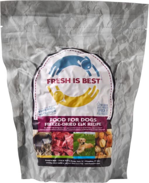 Freeze Dried Elk Dog Food