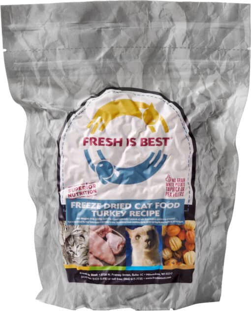 Freeze Dried Turkey Cat Food