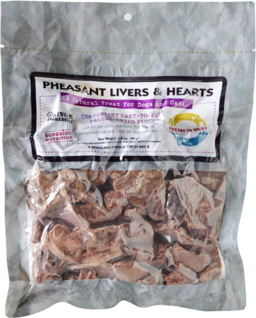 Freeze Dried Pheasant Livers & Hearts